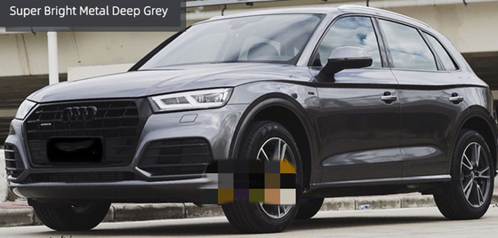 4.8 Vinyl de Omslag Duidelijke Verwijderbare Acrylkleefstof van MIL Car Gloss Dark Gray