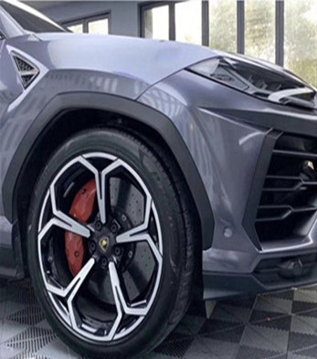 Grey Gloss Car Vinyl Wrap met van de de Voeringsbel van de HUISDIERENversie Vrije het Metaalruimte