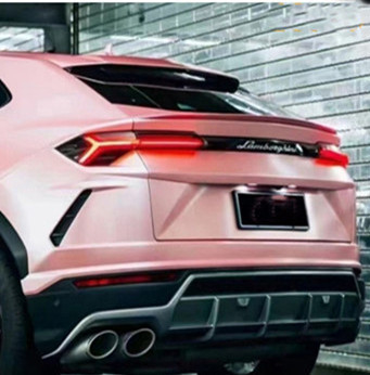 30µm Matte Car Vinyl Wrap Removable Bel Vrije Elektrooprical Cherry Powder
