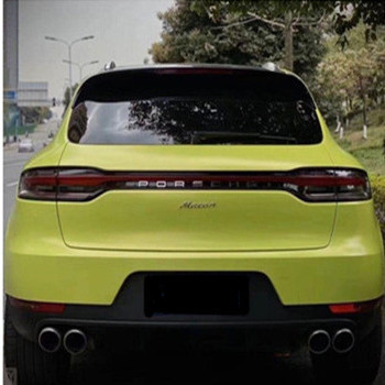 HUISDIER Swipeable 60µM de Duidelijke Verwijderbare Acrylkleefstof van Light Bud Green Car Vinyl Wrap