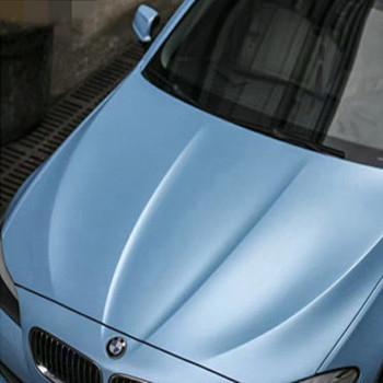 Film die van de de Autoomslag van Matte Metallic Electric Light Sky de Blauwe niet - langzaam verdwijnen