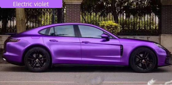 Bel Vrije Elektrische Violet Car Wrap Film Self die Swipeable helen