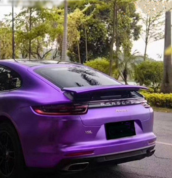 Bel Vrije Elektrische Violet Car Wrap Film Self die Swipeable helen