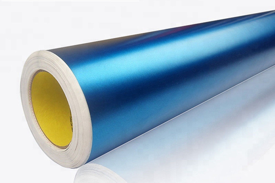 Crystal Matte Metallic Blue Vinyl Wrap-Bestand Broodjes Verschuifbare Kras