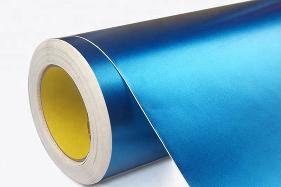 Crystal Matte Metallic Blue Vinyl Wrap-Bestand Broodjes Verschuifbare Kras