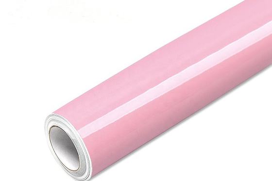 Hoog polijst van het de Omslagvoertuig van de Perzik Roze Auto de Omslag Vinylbroodje 1.27m Breedtesgs