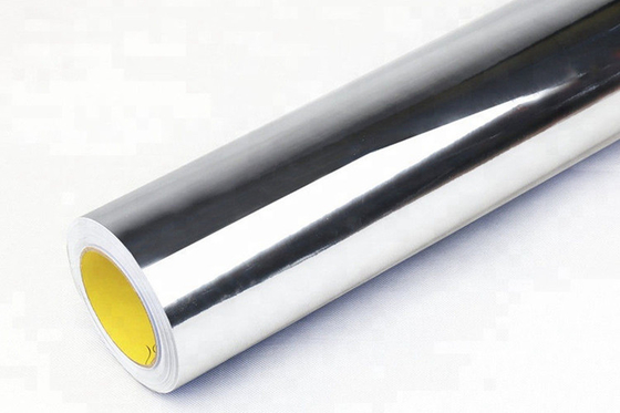 140gsm van de de Autoomslag van spiegelchrome de Zilveren Vinyl van de de Luchtversie hittebestendige vinylomslag