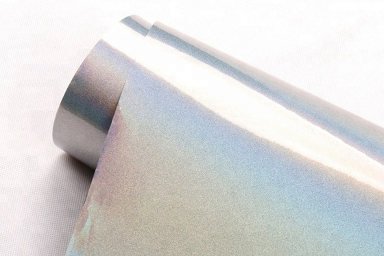 Polymere Gekalanderde Diamond Silver Glitter Car Wrap-zelfklevende Film