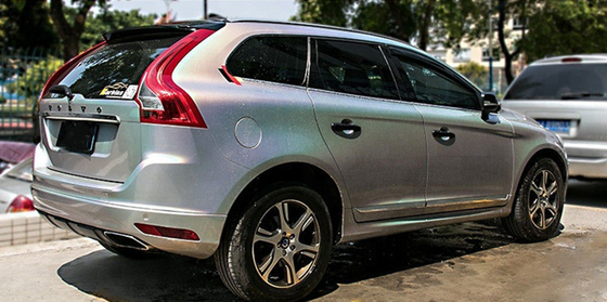 Polymere Gekalanderde Diamond Silver Glitter Car Wrap-zelfklevende Film