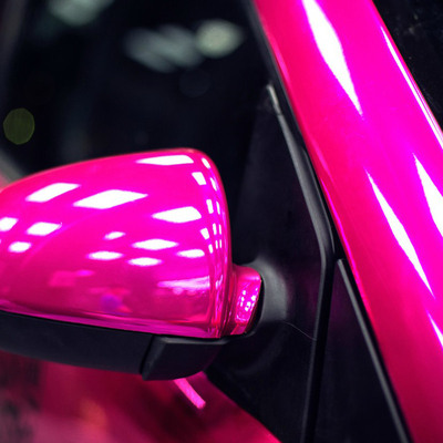 120µM Free Slideable Pink Chrome Weerstand van de de Film de Zoute Nevel van de Autoomslag