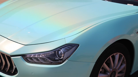 50in polijsten Bestand Vochtigheid van de de Auto Vinylfilm van Tiffany Blue Vinyl Wrap Film de Dunne