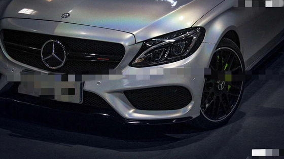 5 van de Fonkelings Vinyljaar Omslag 1.52m van Duurzaamheidsdiamond glitter car wrap silver Breedte