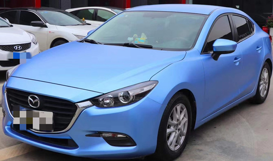 Het metaal Blauwe Duurzame niet Langzaam verdwijnen van Mistmatte car vinyl wrap film