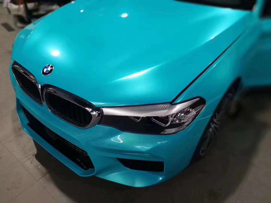Het meerblauw polijst Film Hittebestendige SGS van de Auto de Vinylomslag voor Aanhangwagens