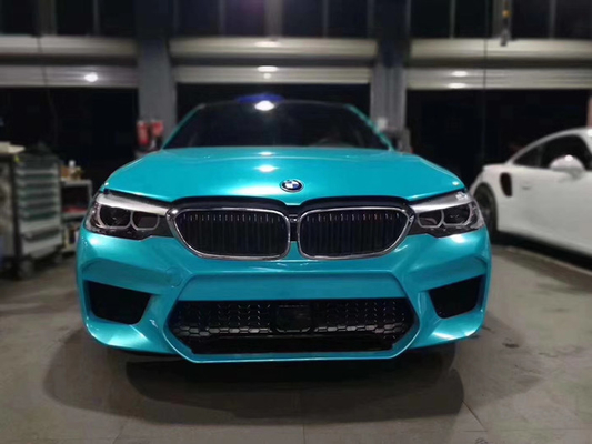 Het meerblauw polijst Film Hittebestendige SGS van de Auto de Vinylomslag voor Aanhangwagens