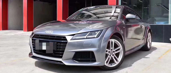 Geactiveerde de Hitte van Grey Gloss Car Vinyl Wrap van het titaniumstaal polijst Metaalgrey vinyl wrap