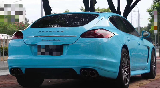 Ultra Hoge het Blauw van Miami polijst de Rimpels van de Autoomslag Vrij voor Vrachtwagens