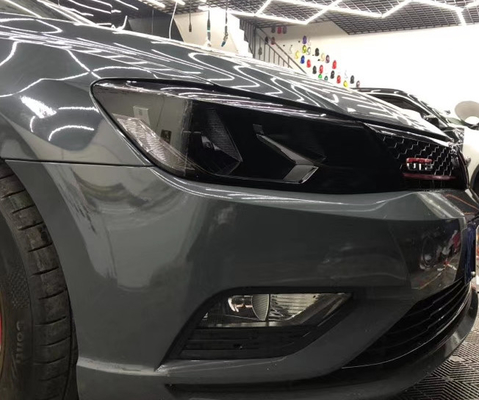 Ruimtegrey vinyl high gloss car-Omslagfilm 60µm bestand vuil