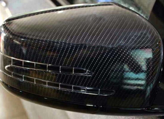 Vrije SGS van de zwarte Verschuifbare 6D-van de de Auto Vinylomslag van de Koolstofvezel het Broodjesbel
