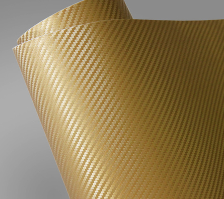 3D Gekleurde van de de Omslagfilm van de Koolstofvezel Vinyl de Bellen Vrije Verschuifbaar