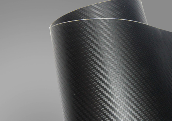 18m van de de Vezelfilm van de Lengtekoolstof van de de Omslaglucht de Versie Matte Carbon Fiber Vinyl Wrap