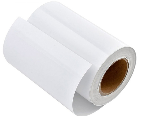 Openlucht Verwijderbaar Monomeric Voor het drukken geschikt Matt White Self Adhesive Film Vinyl140gsm