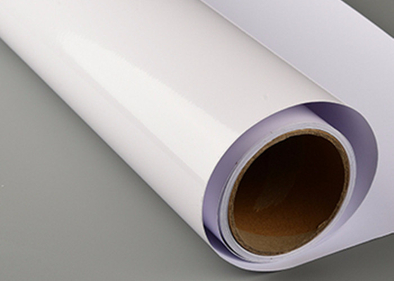 140gsm polijst het Witte Digitale Verwijderbare Voor het drukken geschikte Zelfklevende Vinylbroodje van Drukfilms