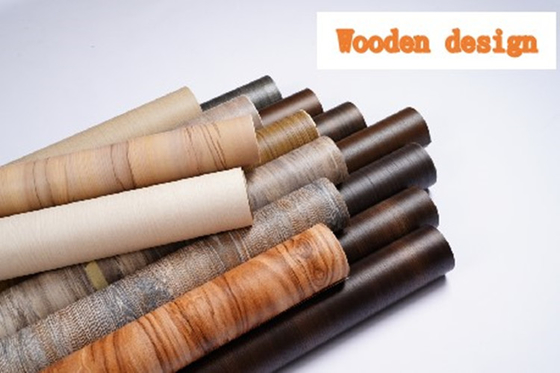 Blaar Houten Korrel	Decoratief Gelamineerd Zelfklevend Vinyl 0.8mm van het Filmmeubilair
