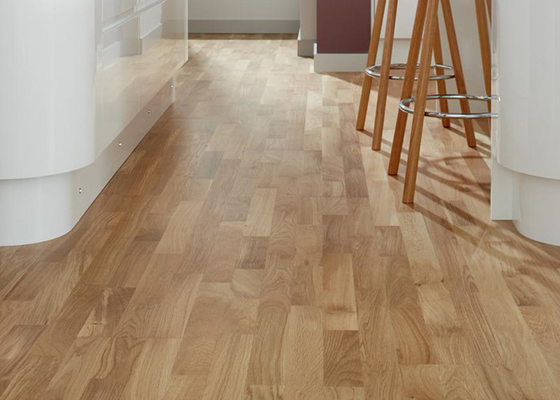 3 de Korrel Decoratieve Gelamineerde Film 1.2mm van het strook Eiken Hout zelfklevend vinyl voor meubilair