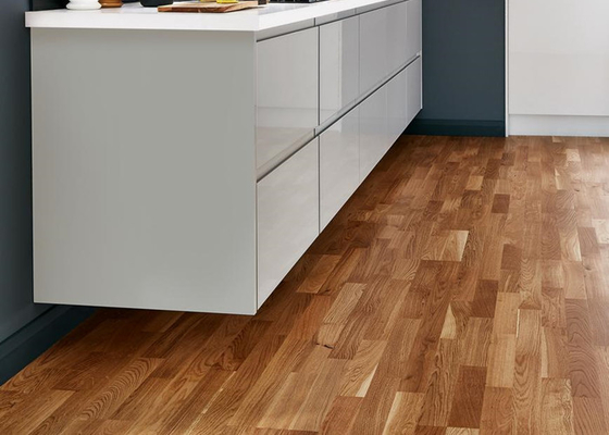 3 de Korrel Decoratieve Gelamineerde Film 1.2mm van het strook Eiken Hout zelfklevend vinyl voor meubilair