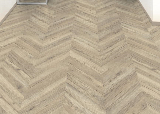 Chevron Eiken Effect Zelfklevende Houten Korrel Vinylfilm 0.7mm