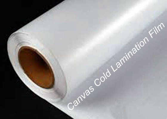 0.7mm Canvas het Lamineren Film In reliëf gemaakt Fotoalbum broodje van de 40 duim het koude laminering