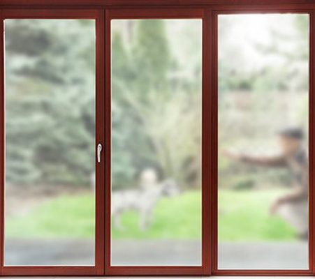 Luster Opaque Decorative Window Glass-Film Verwijderbare Repositionable