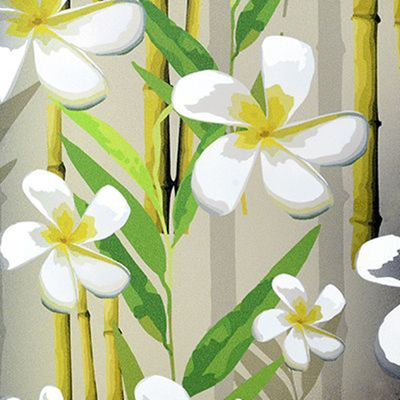 Van de de Filmprivacy van het bamboe Bloemen Gedrukte Decoratieve Glazen venster de Beschermingssgs