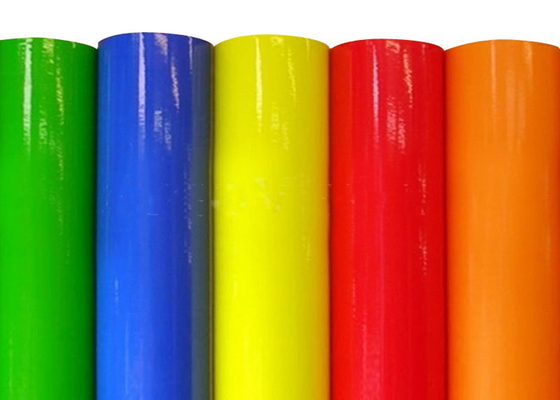 De decoratieve Fluorescente Kleur die van pvc Vinylfilm 0.1mm snijdt Bestand Kras