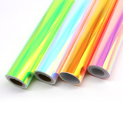 De zachte Thermo van de de Overdracht Vinylpu Photoluminescent Regenboog van de Filmhitte Film Duidelijke HTV van Deco