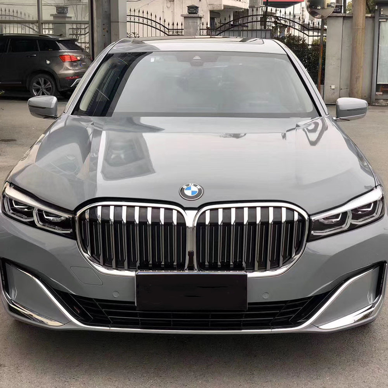 Bellen Vrije 60µM Grey Chrome Car Vinyl Wrap UV Bestand voor Buitenbinnenland